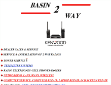 Tablet Screenshot of basin2way.com